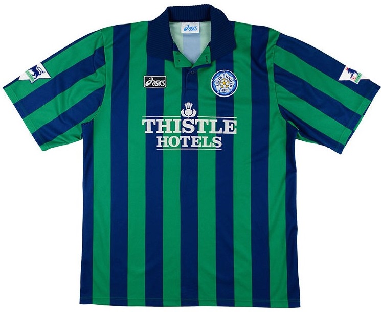 Camisa III Leeds United 1994 1995 Asics retro